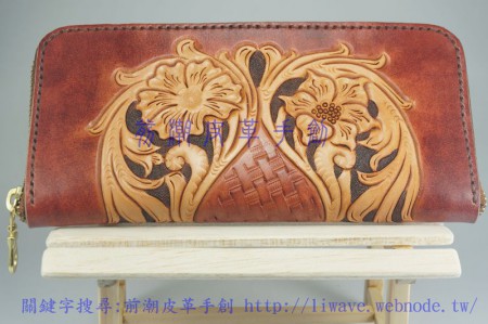 老母2014禮物 拉鍊長夾-3